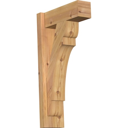 Olympic Block Smooth Outlooker, Western Red Cedar, 5 1/2W X 14D X 26H
